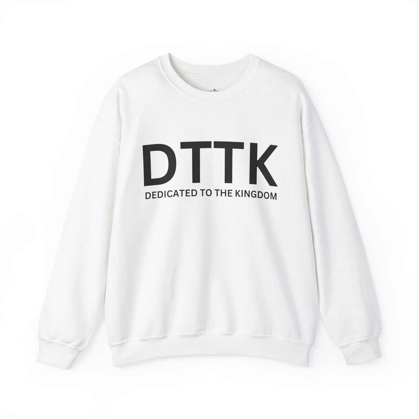 White DTTK (Dedicated to the Kingdom) Crewneck