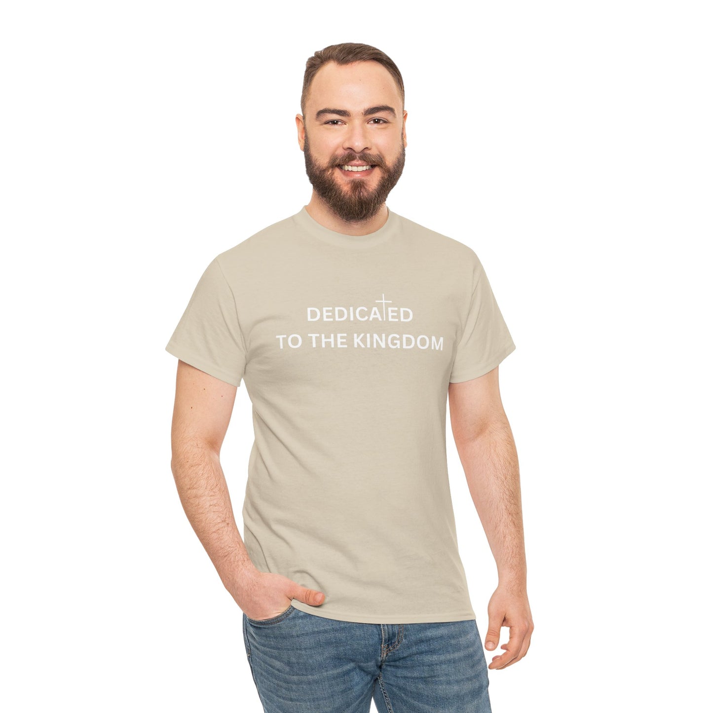 Sand Dedicated to the Kingdom Tee (Luke 17:21)